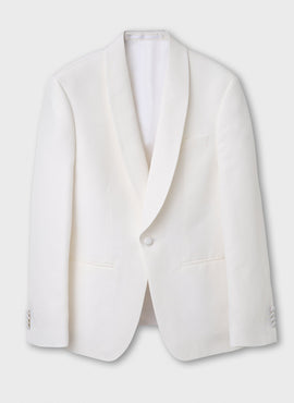 Dinnerjacket. Ecru