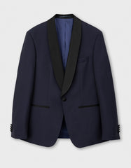 Smoking Schalkragen. Blau