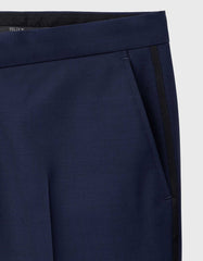 Smoking Schalkragen. Blau