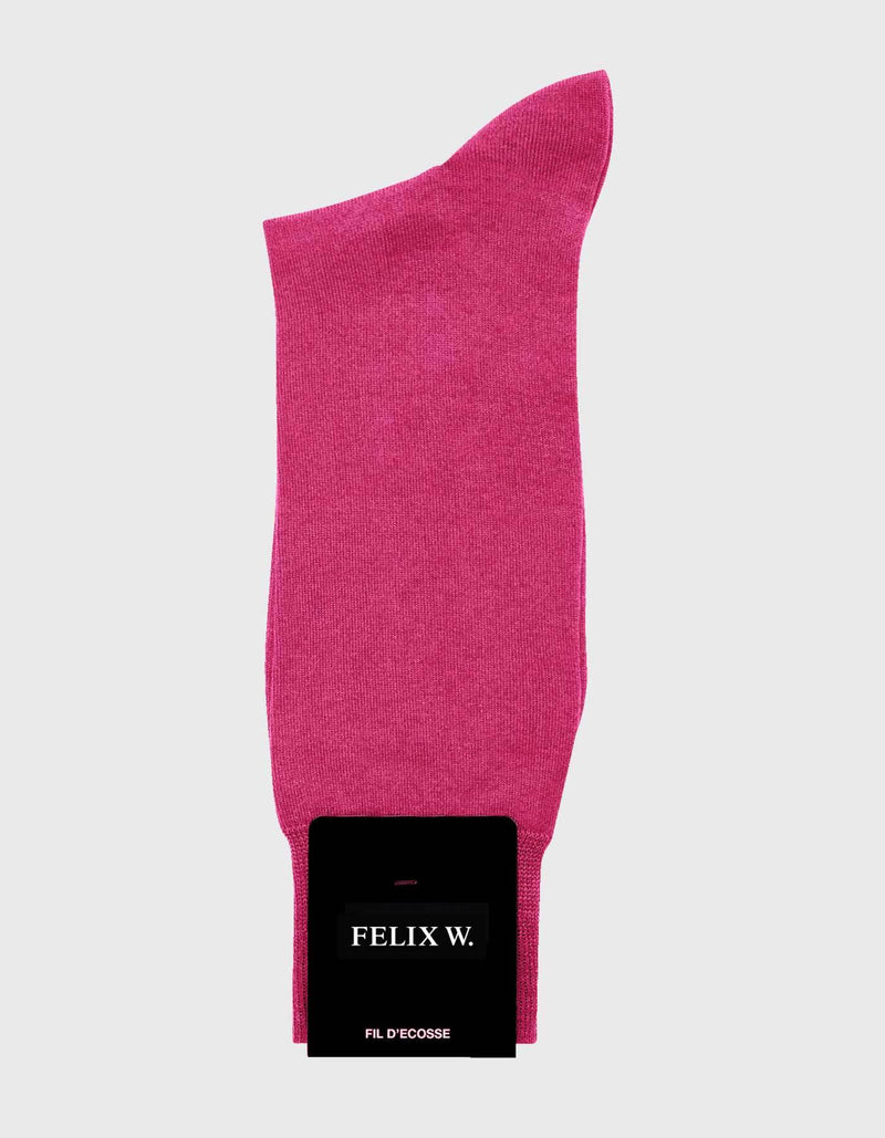 Socken aus Magenta – FELIX AG